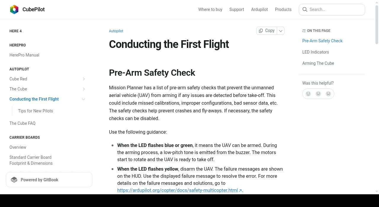 Cube First Flight Guide — cover