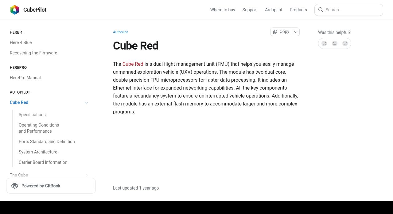 Cube Red Autopilot — cover