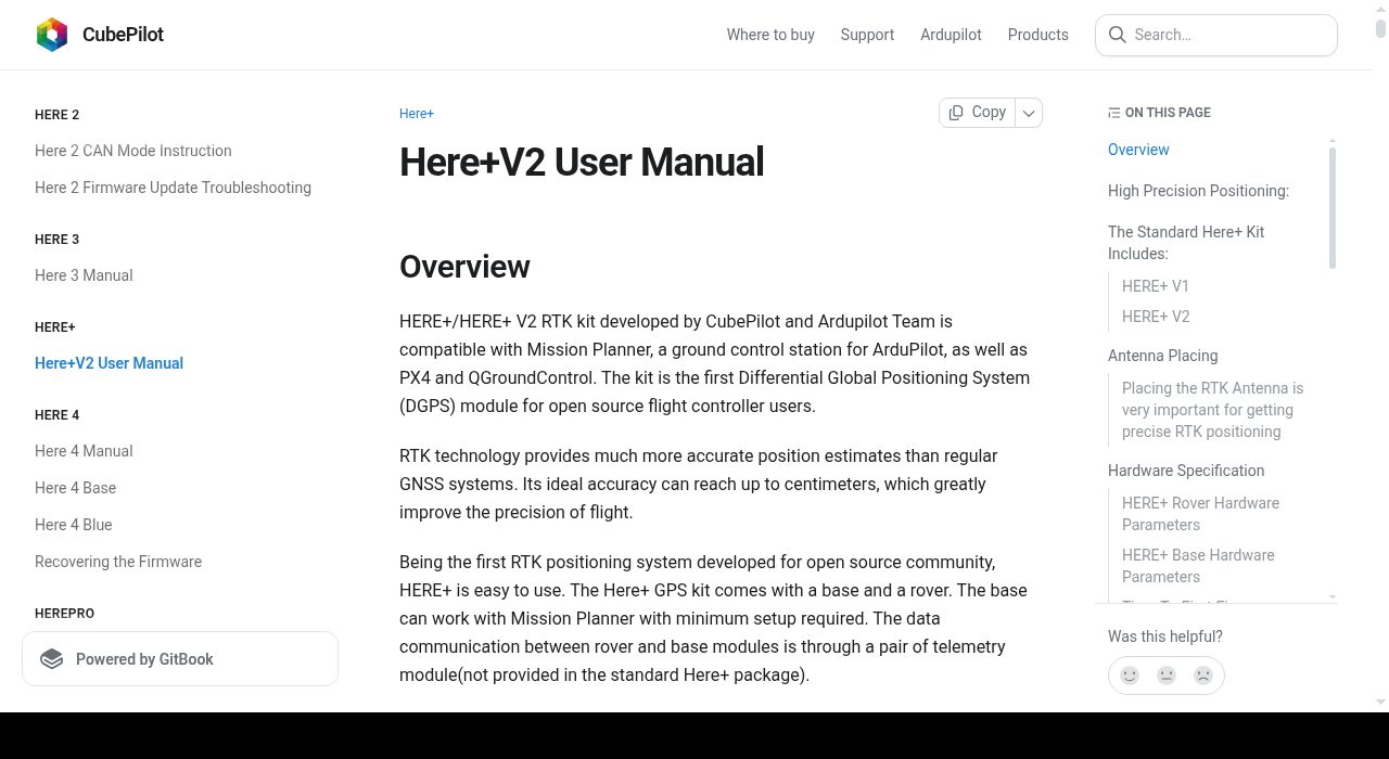 Here+ V2 User Manual — cover