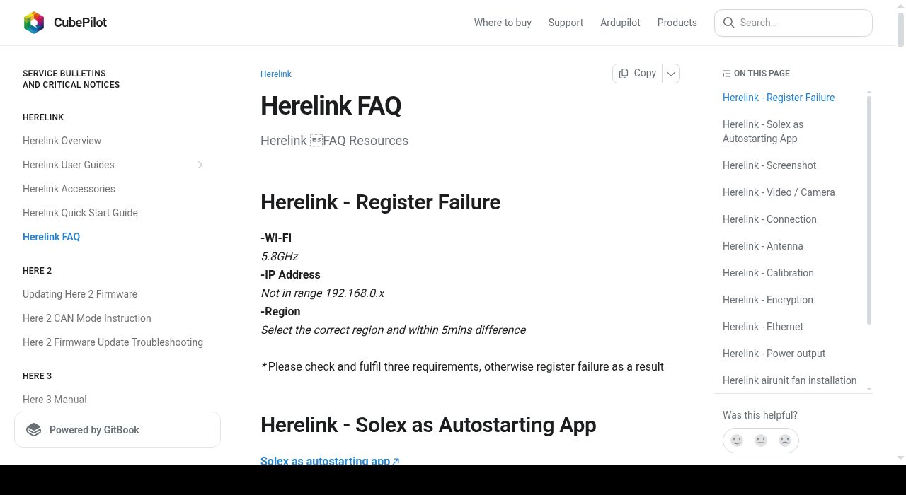 Herelink FAQ — cover