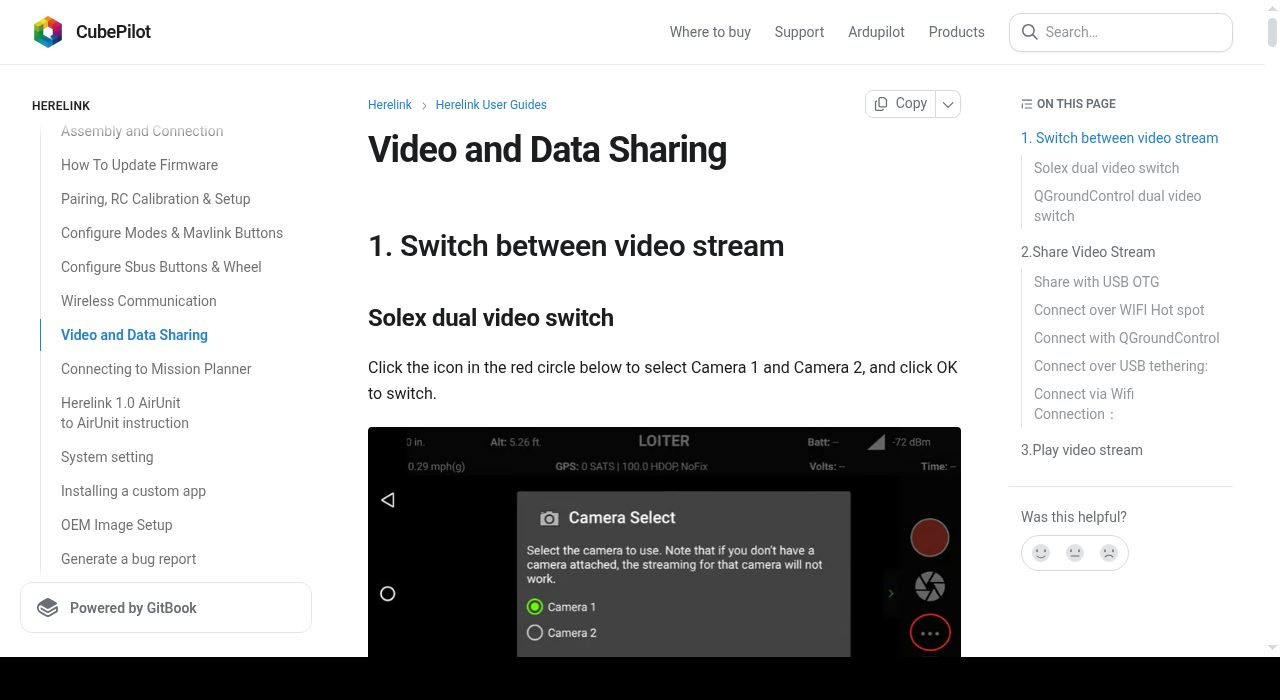 Herelink Video and Data Sharing — cover