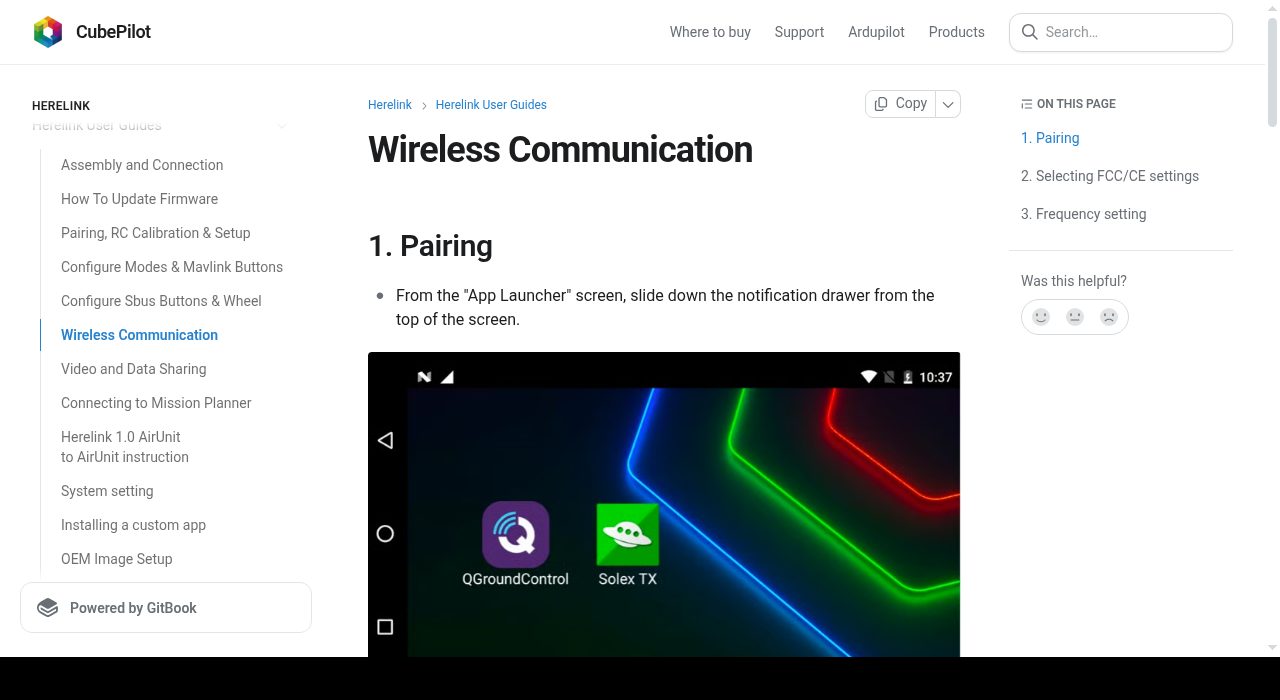 Herelink Wireless Communication — cover
