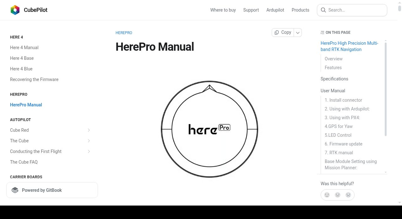 HerePro Manual — cover