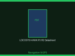 LOCOSYS HAWK R1/R2 Datasheet — cover page